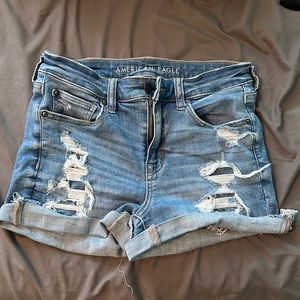 American Eagle Next Level Stretch denim shorts size 4